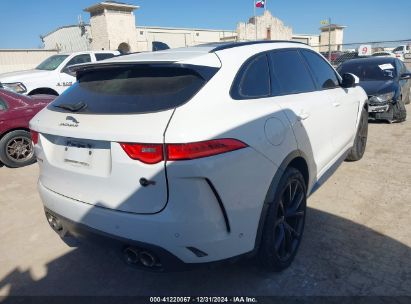 Lot #3045343562 2020 JAGUAR F-PACE SVR P550 AWD AUTOMATIC