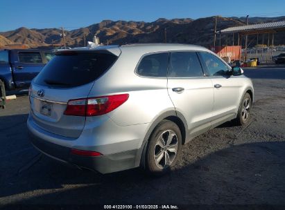 Lot #3050072218 2015 HYUNDAI SANTA FE GLS