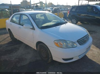 Lot #3047411968 2003 TOYOTA COROLLA LE