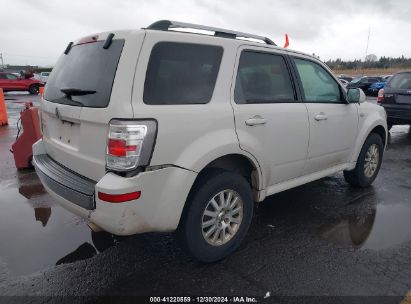 Lot #3050085776 2009 MERCURY MARINER PREMIER