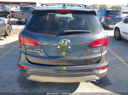 Lot #3050081609 2017 HYUNDAI SANTA FE SPORT 2.4L