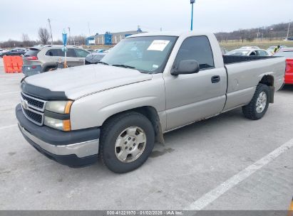 Lot #3052078742 2006 CHEVROLET SILVERADO 1500 WORK TRUCK