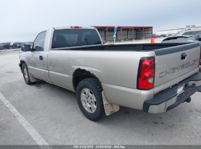 Lot #3052078742 2006 CHEVROLET SILVERADO 1500 WORK TRUCK