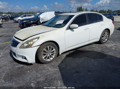 Lot #3054262421 2009 INFINITI G37X