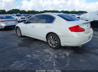 Lot #3054262421 2009 INFINITI G37X