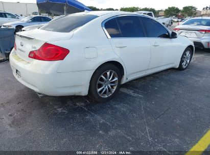 Lot #3054262421 2009 INFINITI G37X