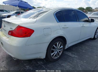 Lot #3054262421 2009 INFINITI G37X