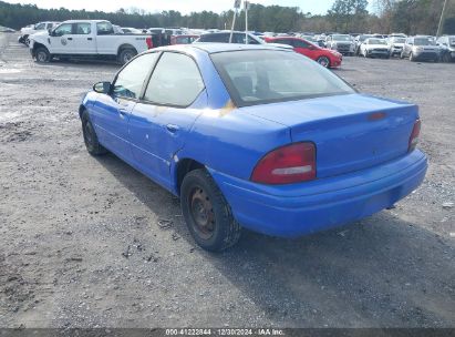 Lot #3051090506 1996 DODGE NEON