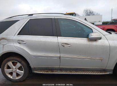 Lot #3051080431 2010 MERCEDES-BENZ ML 350 4MATIC