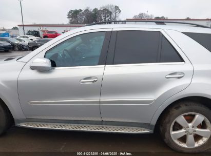 Lot #3051080431 2010 MERCEDES-BENZ ML 350 4MATIC