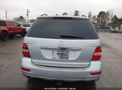 Lot #3051080431 2010 MERCEDES-BENZ ML 350 4MATIC