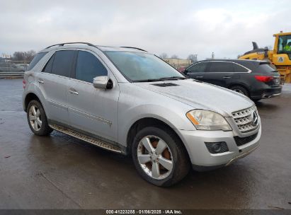 Lot #3051080431 2010 MERCEDES-BENZ ML 350 4MATIC