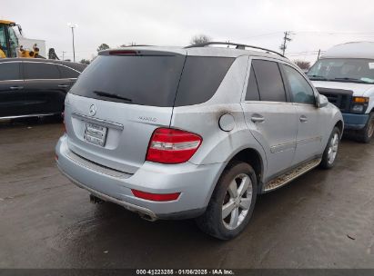 Lot #3051080431 2010 MERCEDES-BENZ ML 350 4MATIC