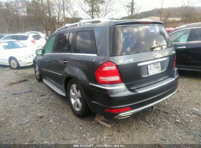 Lot #3042563093 2010 MERCEDES-BENZ GL 450 4MATIC