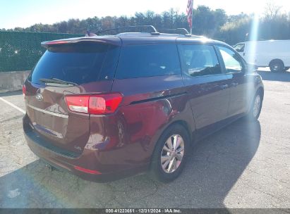 Lot #3042563028 2016 KIA SEDONA LX