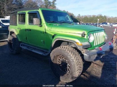 Lot #3042563512 2018 JEEP WRANGLER UNLIMITED SAHARA 4X4