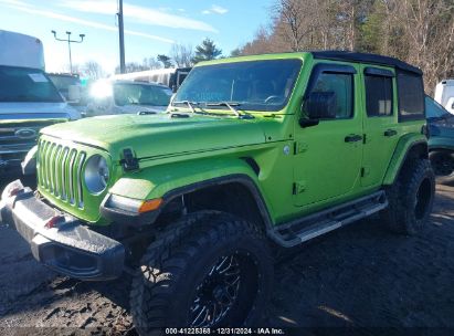 Lot #3042563512 2018 JEEP WRANGLER UNLIMITED SAHARA 4X4