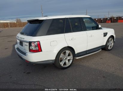 Lot #3046370487 2012 LAND ROVER RANGE ROVER SPORT HSE