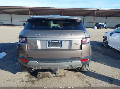 Lot #3050086066 2015 LAND ROVER RANGE ROVER EVOQUE PURE