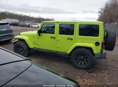 Lot #3051090247 2017 JEEP WRANGLER UNLIMITED SAHARA 4X4