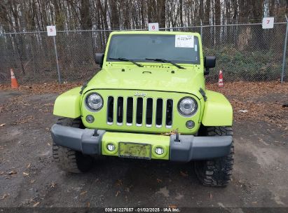 Lot #3051090247 2017 JEEP WRANGLER UNLIMITED SAHARA 4X4