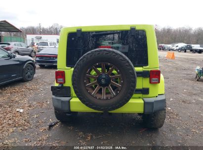 Lot #3051090247 2017 JEEP WRANGLER UNLIMITED SAHARA 4X4