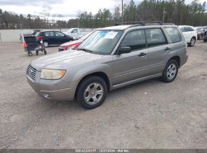 Lot #3049253701 2007 SUBARU FORESTER 2.5X