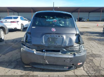 Lot #3056476024 2017 FIAT 500E BATTERY ELECTRIC