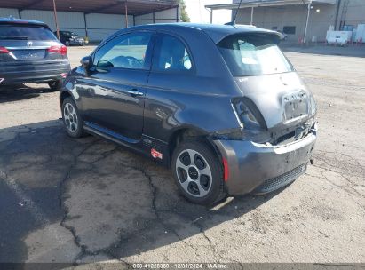 Lot #3056476024 2017 FIAT 500E BATTERY ELECTRIC