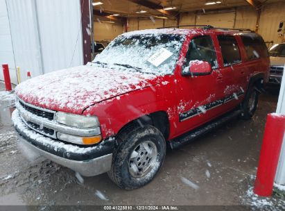 Lot #3051090218 2002 CHEVROLET SUBURBAN 1500 LT