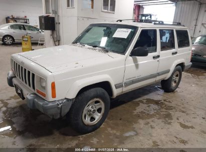 Lot #3053065429 2001 JEEP CHEROKEE SPORT