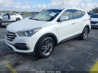 Lot #3045360948 2017 HYUNDAI SANTA FE SPORT 2.4L