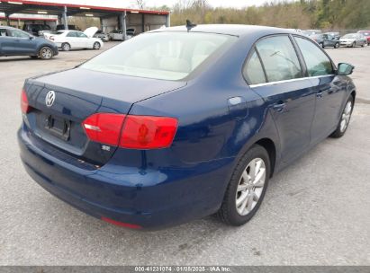 Lot #3052078653 2014 VOLKSWAGEN JETTA 1.8T SE