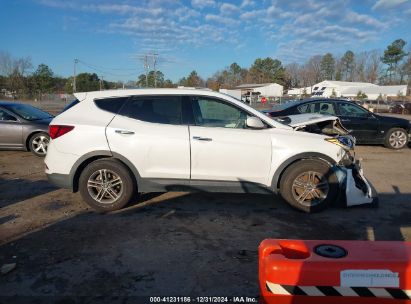 Lot #3050085816 2018 HYUNDAI SANTA FE SPORT 2.4L