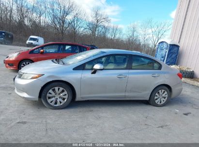 Lot #3056064408 2012 HONDA CIVIC SDN LX