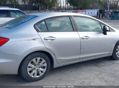 Lot #3056064408 2012 HONDA CIVIC SDN LX