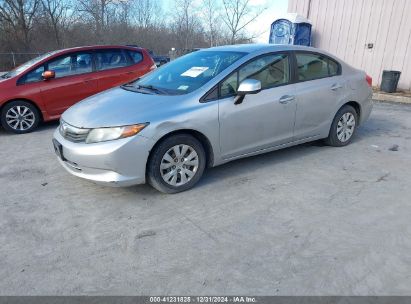 Lot #3056064408 2012 HONDA CIVIC SDN LX