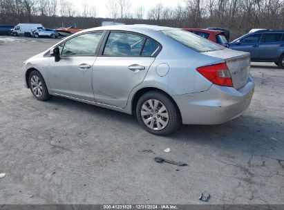 Lot #3056064408 2012 HONDA CIVIC SDN LX