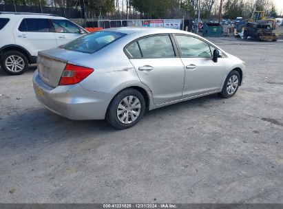 Lot #3056064408 2012 HONDA CIVIC SDN LX