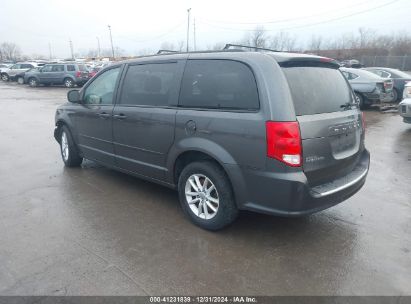 Lot #3051090187 2016 DODGE GRAND CARAVAN SXT