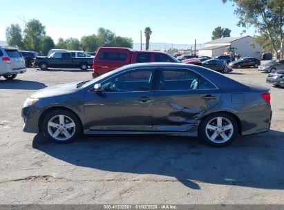 Lot #3053067671 2014 TOYOTA CAMRY SE