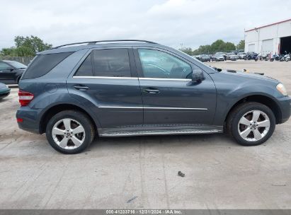 Lot #3046374472 2011 MERCEDES-BENZ ML 350 4MATIC