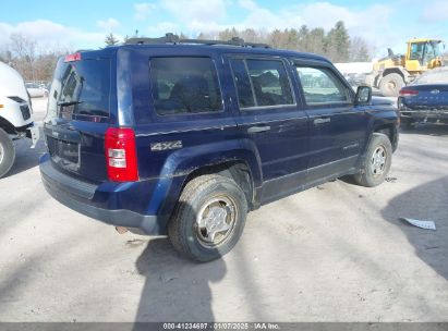 Lot #3053050199 2013 JEEP PATRIOT SPORT