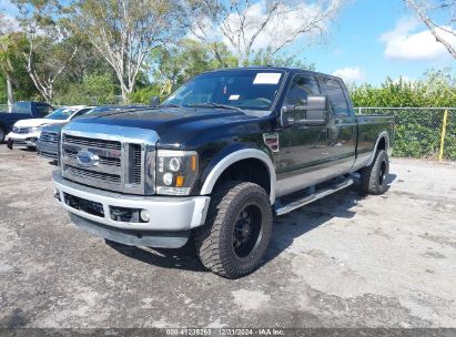 Lot #3051080232 2008 FORD F-350 FX4/HARLEY-DAVIDSON/KING RANCH/LARIAT/XL/XLT