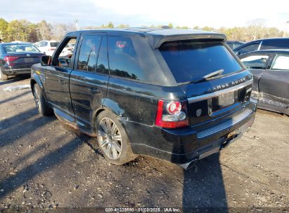 Lot #3045347911 2013 LAND ROVER RANGE ROVER SPORT SUPERCHARGED