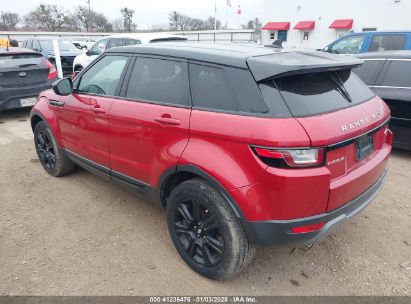 Lot #3052078624 2016 LAND ROVER RANGE ROVER EVOQUE SE/SE PREMIUM