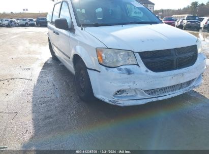 Lot #3046374447 2014 DODGE GRAND CARAVAN AMERICAN VALUE PKG