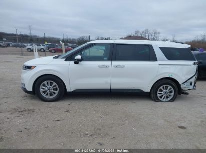 Lot #3052078623 2022 KIA CARNIVAL MPV LX