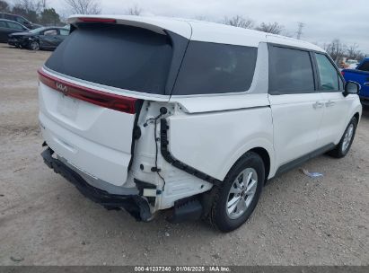 Lot #3052078623 2022 KIA CARNIVAL MPV LX