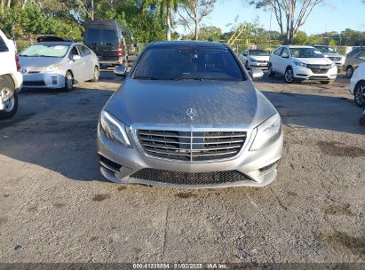 Lot #3051080218 2015 MERCEDES-BENZ S 550